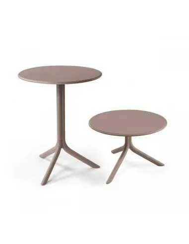 Mesa auxiliar de resina Spritz Nardi Tórtora