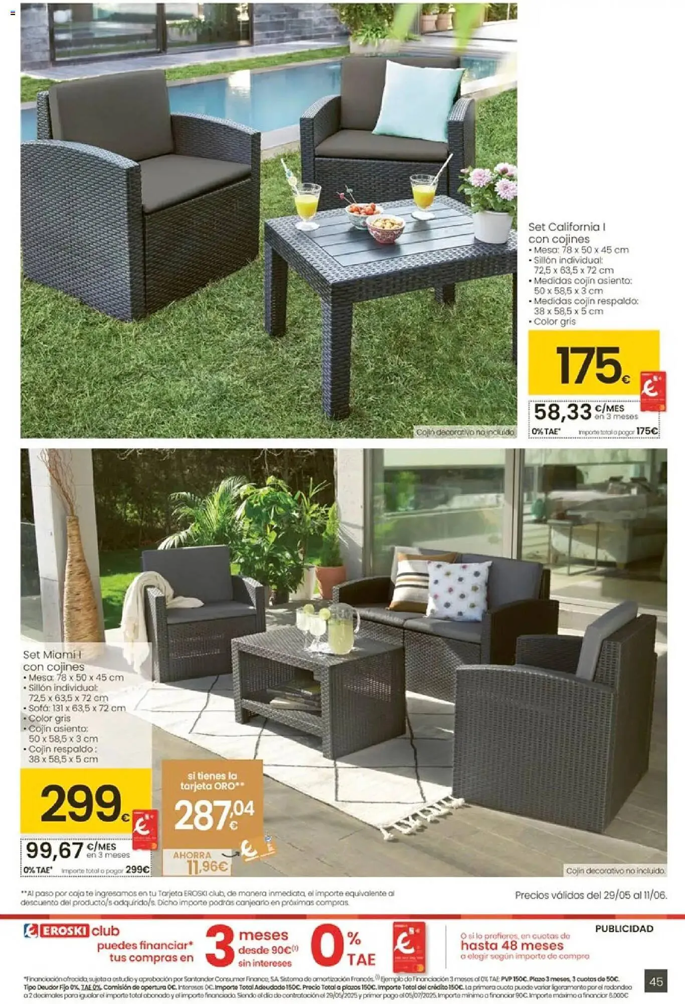 Catálogo de Folleto Eroski 29 de mayo al 10 de junio 2025 - Página 45