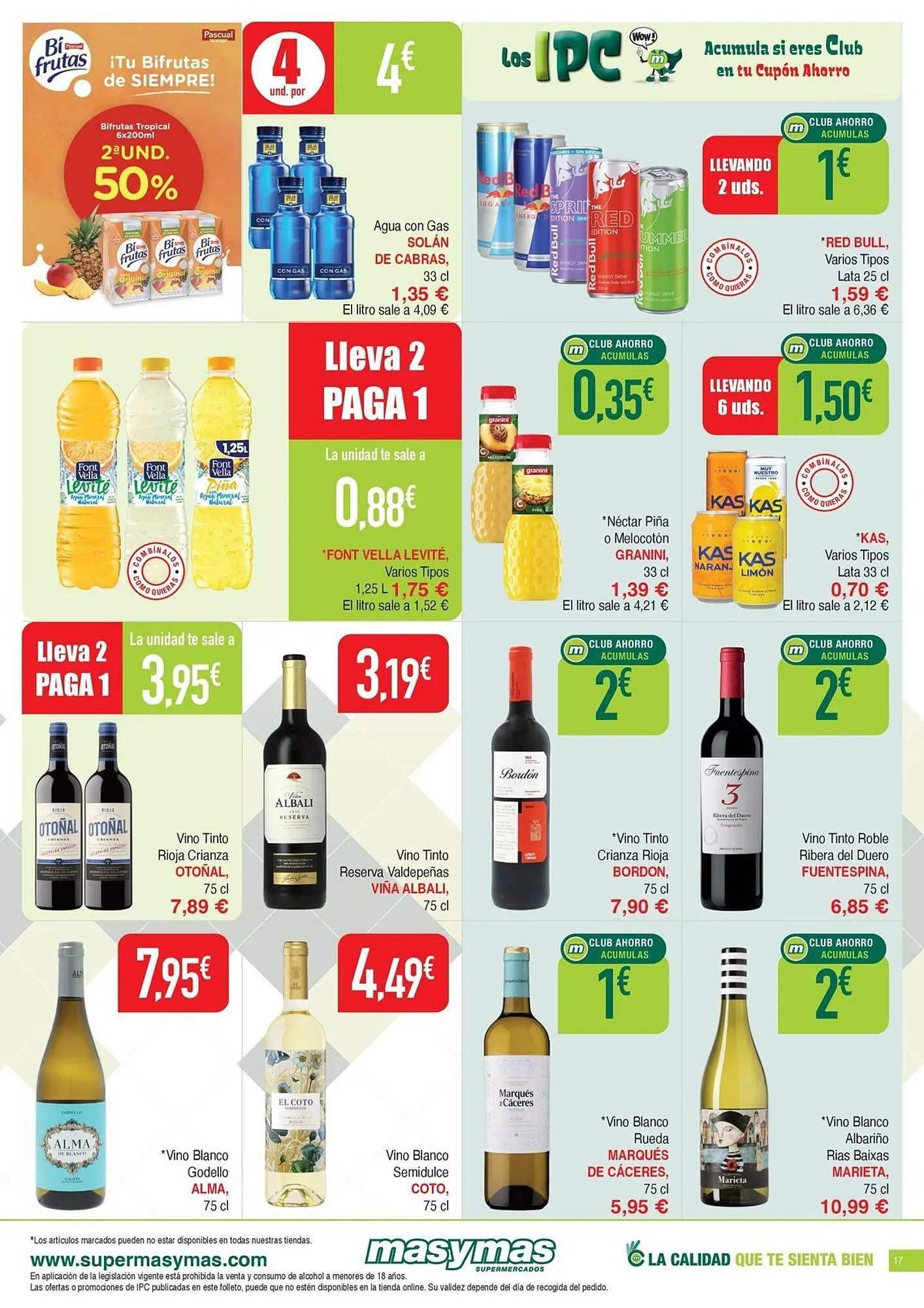 Catálogo de Folleto Masymas 26 de junio al 30 de julio 2025 - Página 17