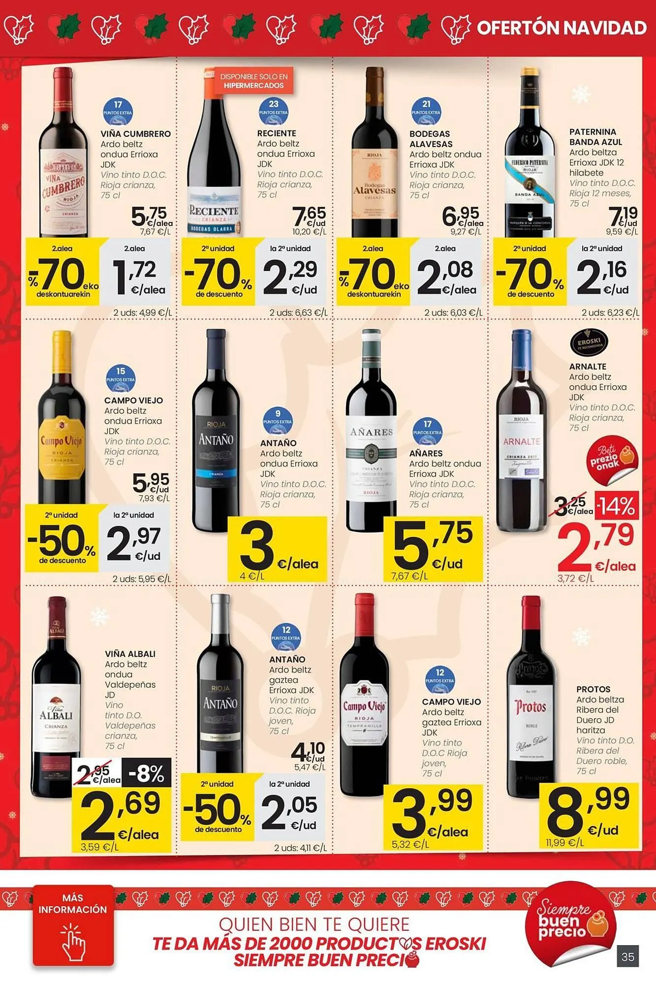 Catálogo de Folleto Eroski 18 de diciembre al 31 de diciembre 2025 - Página 35