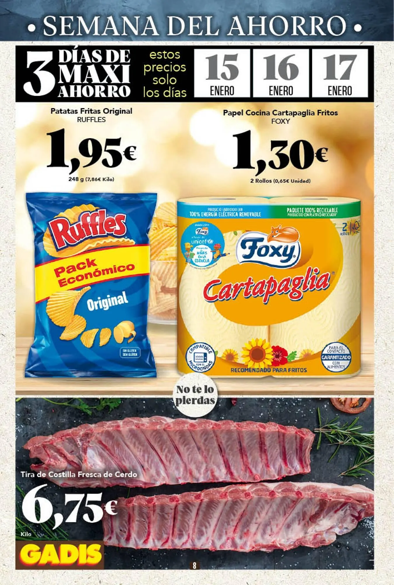 Catálogo de Folleto Gadis 15 de enero al 21 de enero 2026 - Página 8
