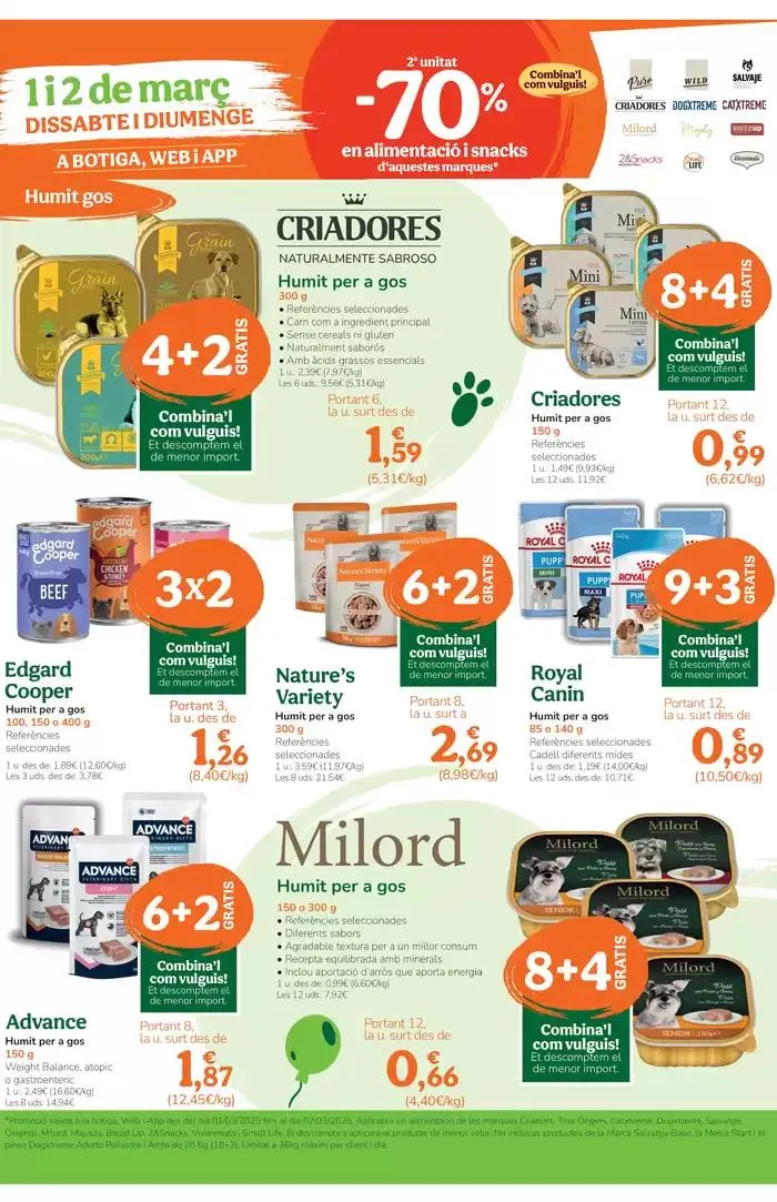 Catálogo de Ofertes que donen el cant. Març fest 27 de febrero al 26 de marzo 2025 - Página 4
