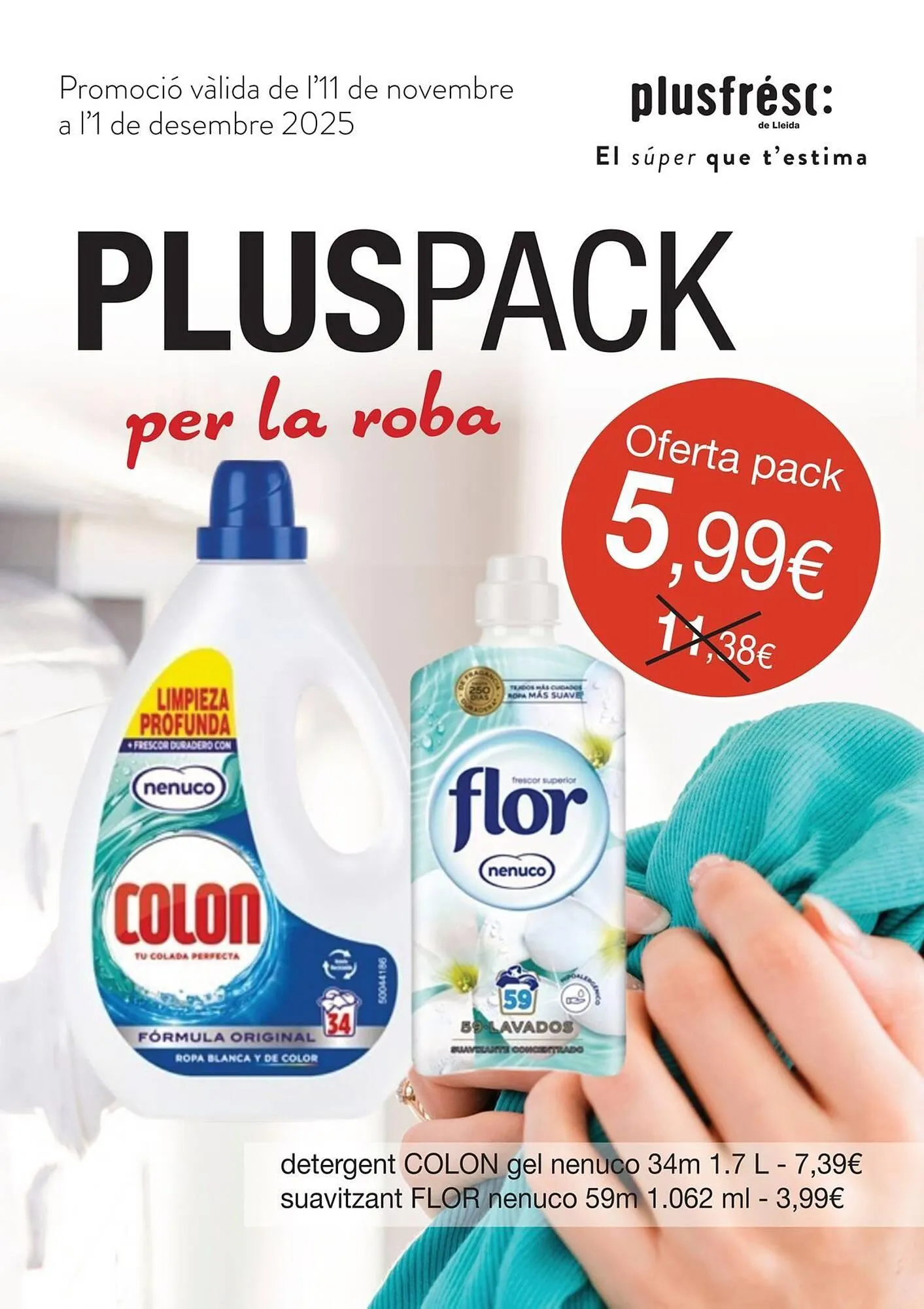 Catálogo de Folleto Plusfresc 12 de noviembre al 1 de diciembre 2025 - Página 1