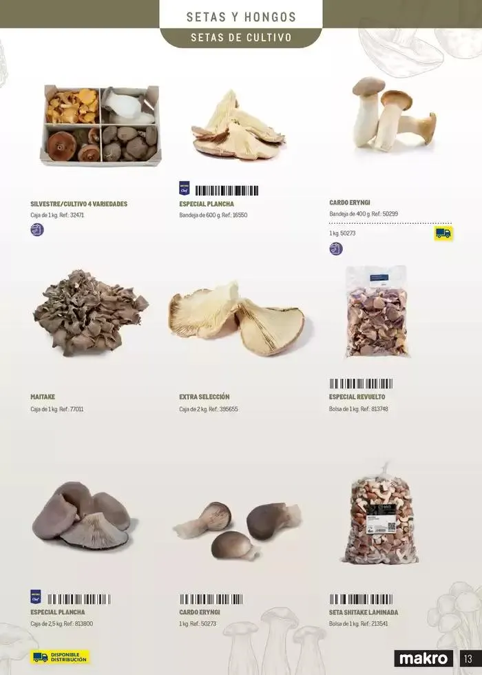 Catálogo de TRUFAS Y SETAS - CANARIAS 4 de marzo al 31 de diciembre 2025 - Página 13