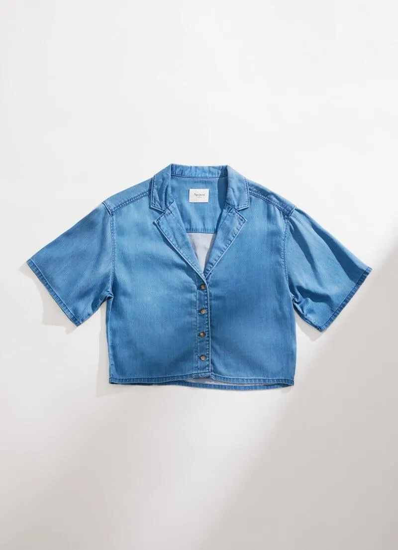 CAMISA DENIM FIT LOOSE