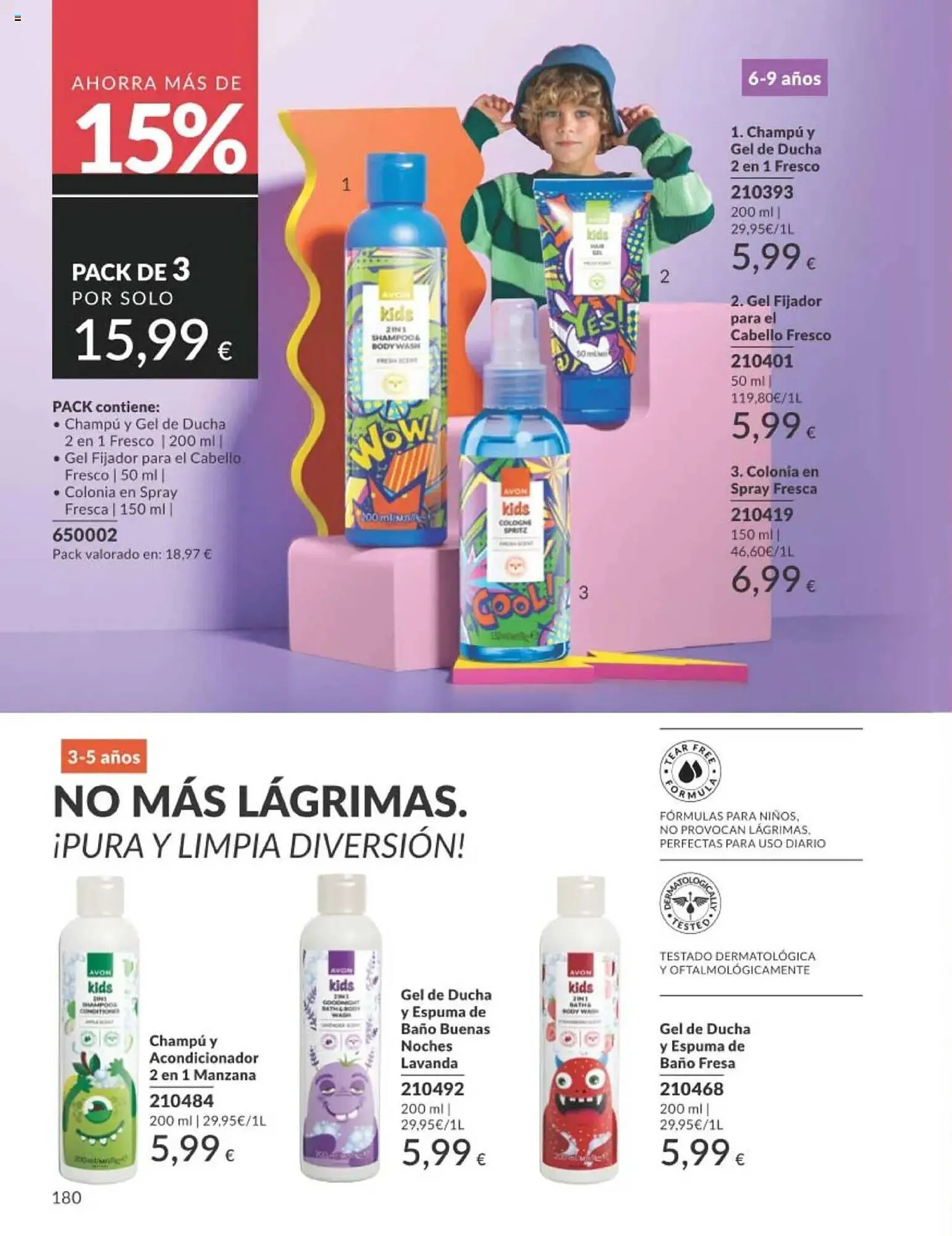 Catálogo de Folleto AVON 1 de abril al 30 de abril 2025 - Página 180