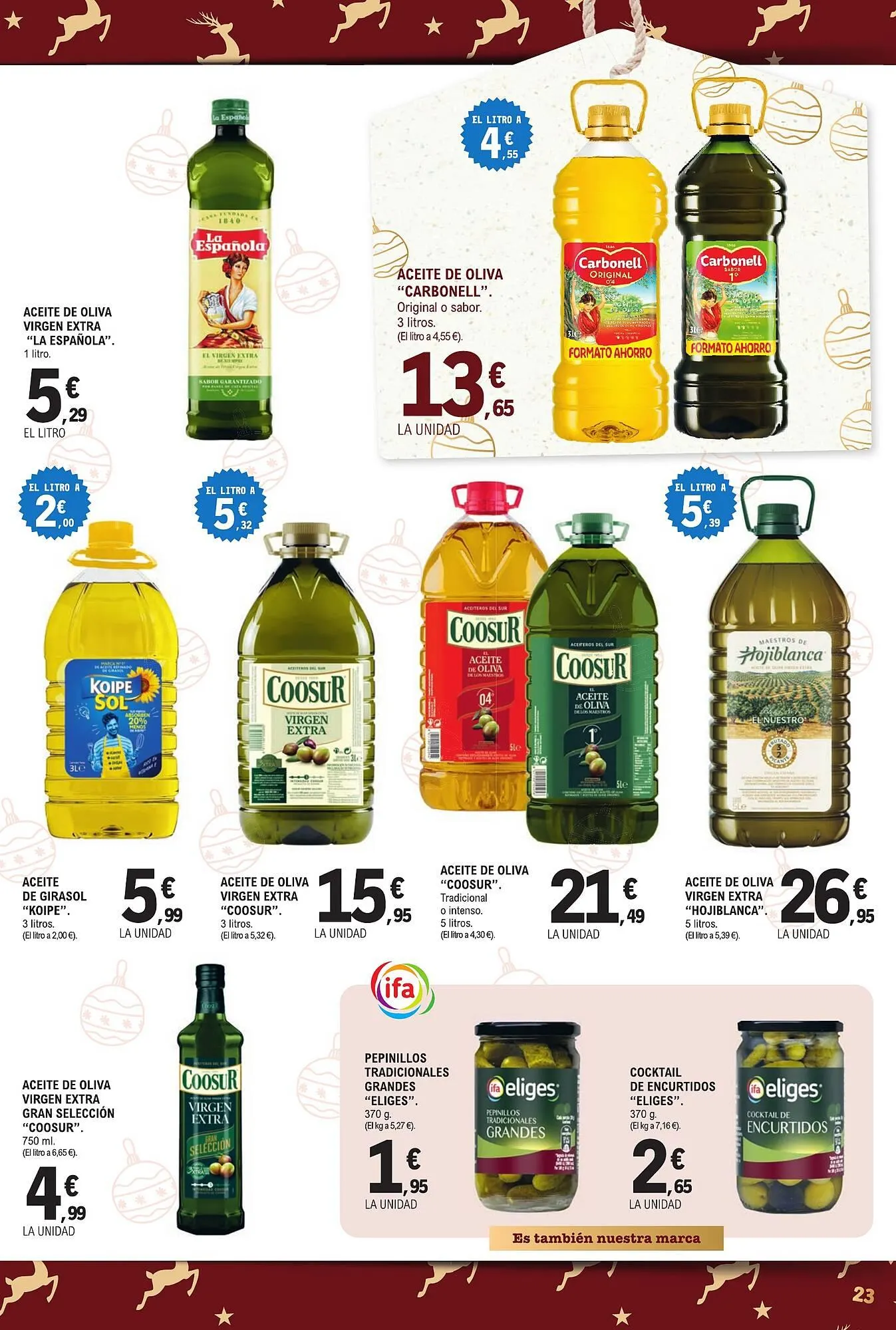 Catálogo de Catálogo E.Leclerc 15 de diciembre al 24 de diciembre 2025 - Página 23