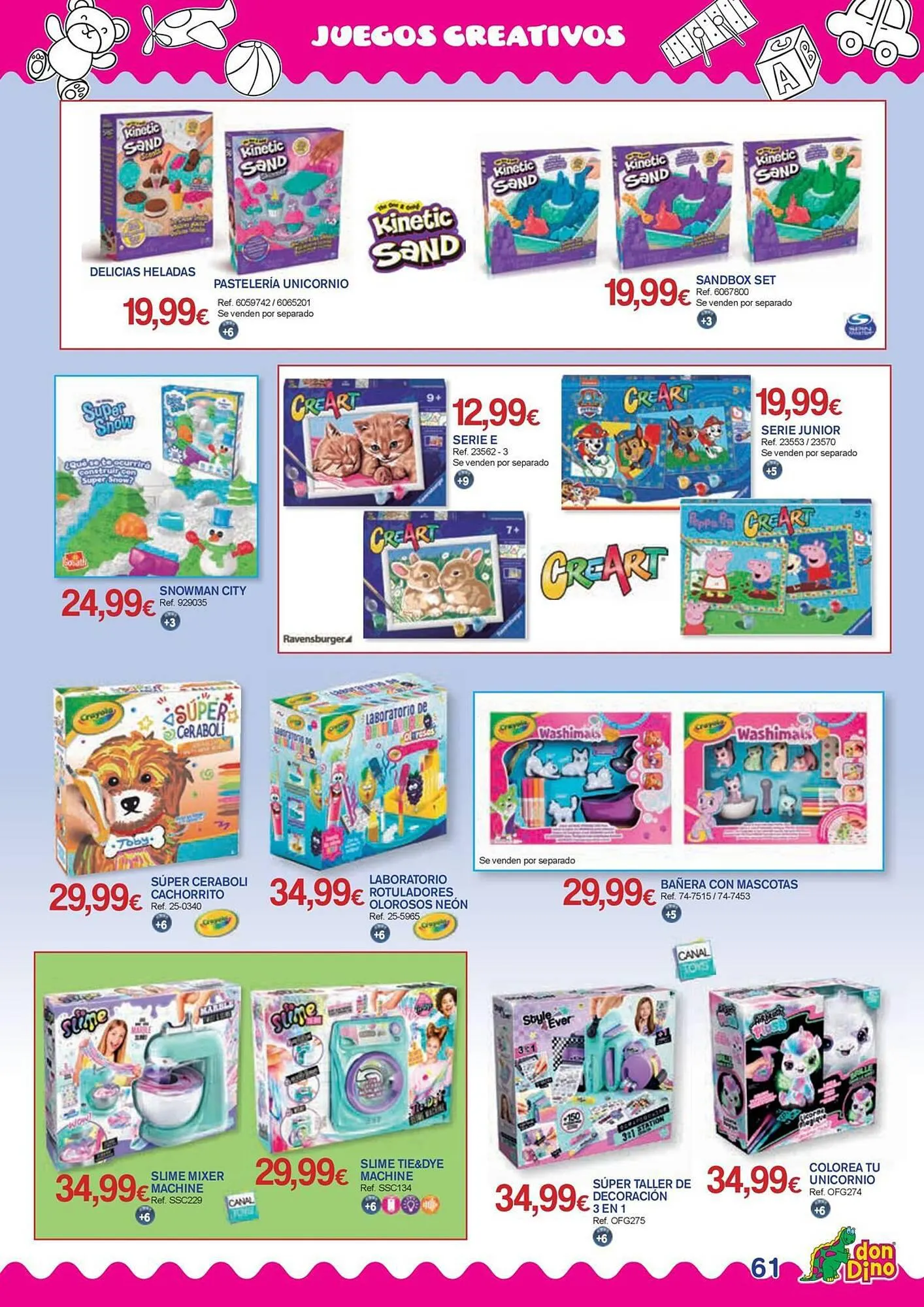 Catálogo de Folleto Juguetes Carrión 30 de octubre al 4 de diciembre 2023 - Página 61