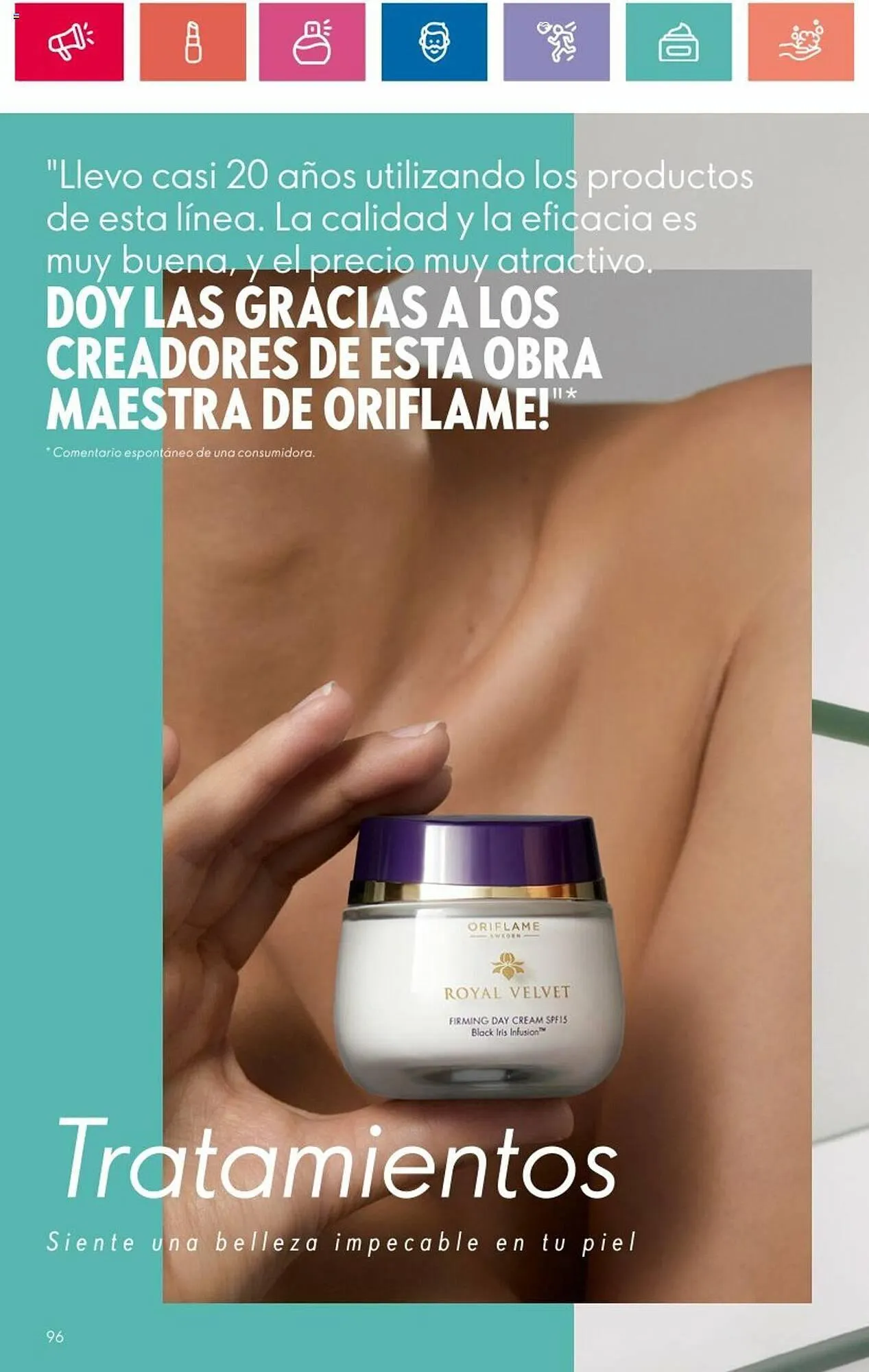 Catálogo de Folleto Oriflame 7 de mayo al 27 de mayo 2024 - Página 96
