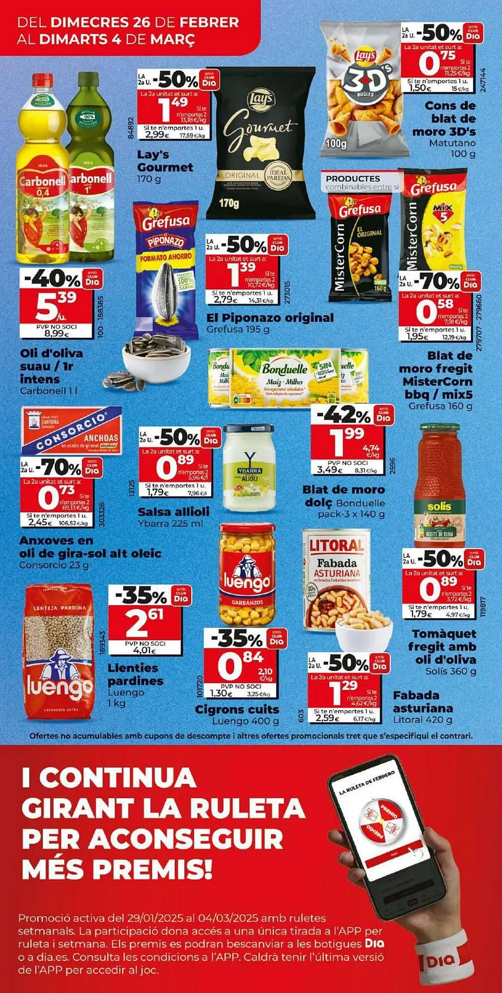 Catálogo de Folleto Dia 26 de febrero al 4 de marzo 2025 - Página 10