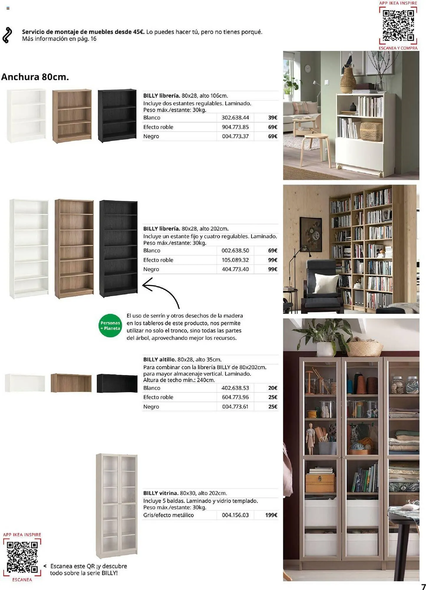 Catálogo de Folleto IKEA Billy 4 de septiembre al 31 de enero 2025 - Página 7