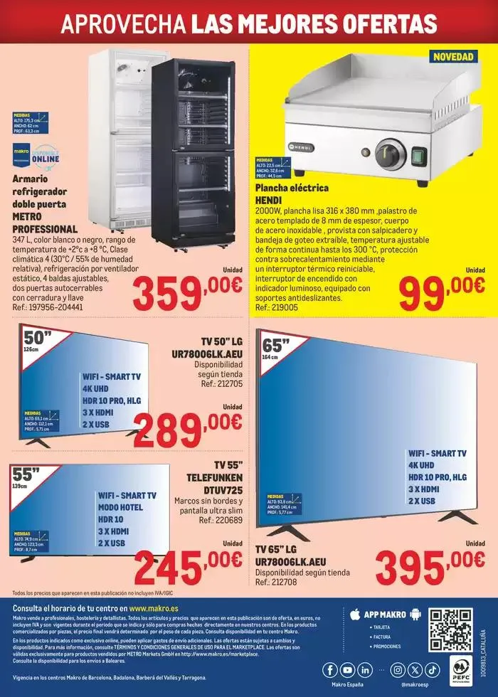 Catálogo de Makro Precios Cataluña 8 de abril al 4 de mayo 2025 - Página 32