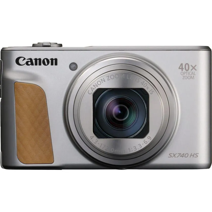 Cámara Canon PowerShot SX740 HS: plata