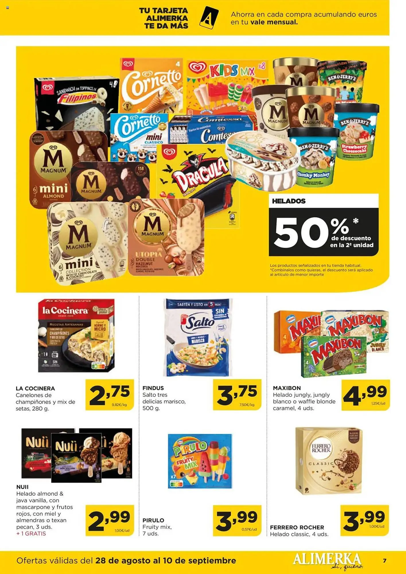 Catálogo de Folleto Alimerka 28 de agosto al 10 de septiembre 2025 - Página 7