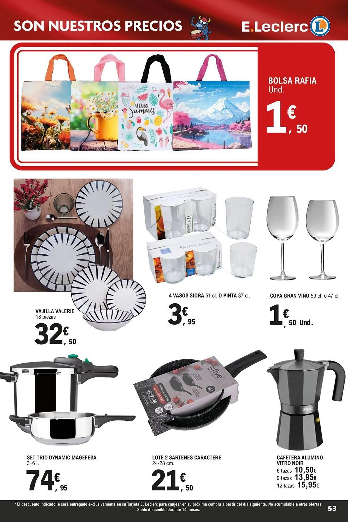 Catálogo de Folleto E.Leclerc 18 de junio al 12 de julio 2025 - Página 53