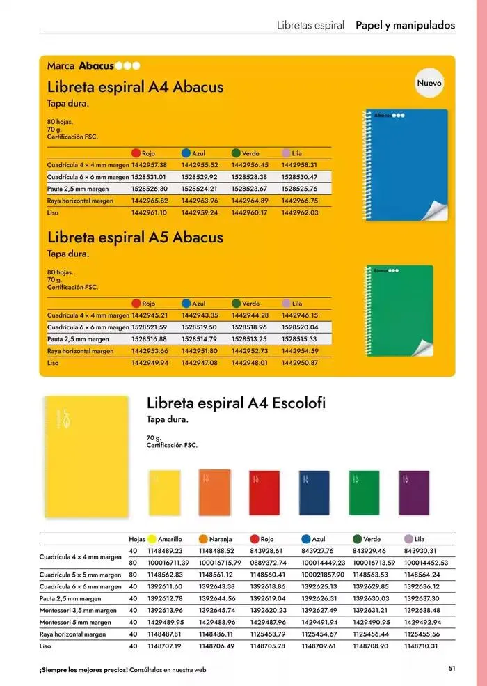 Catálogo de Catálogo Escolar 2025-2026 6 de mayo al 31 de diciembre 2026 - Página 53