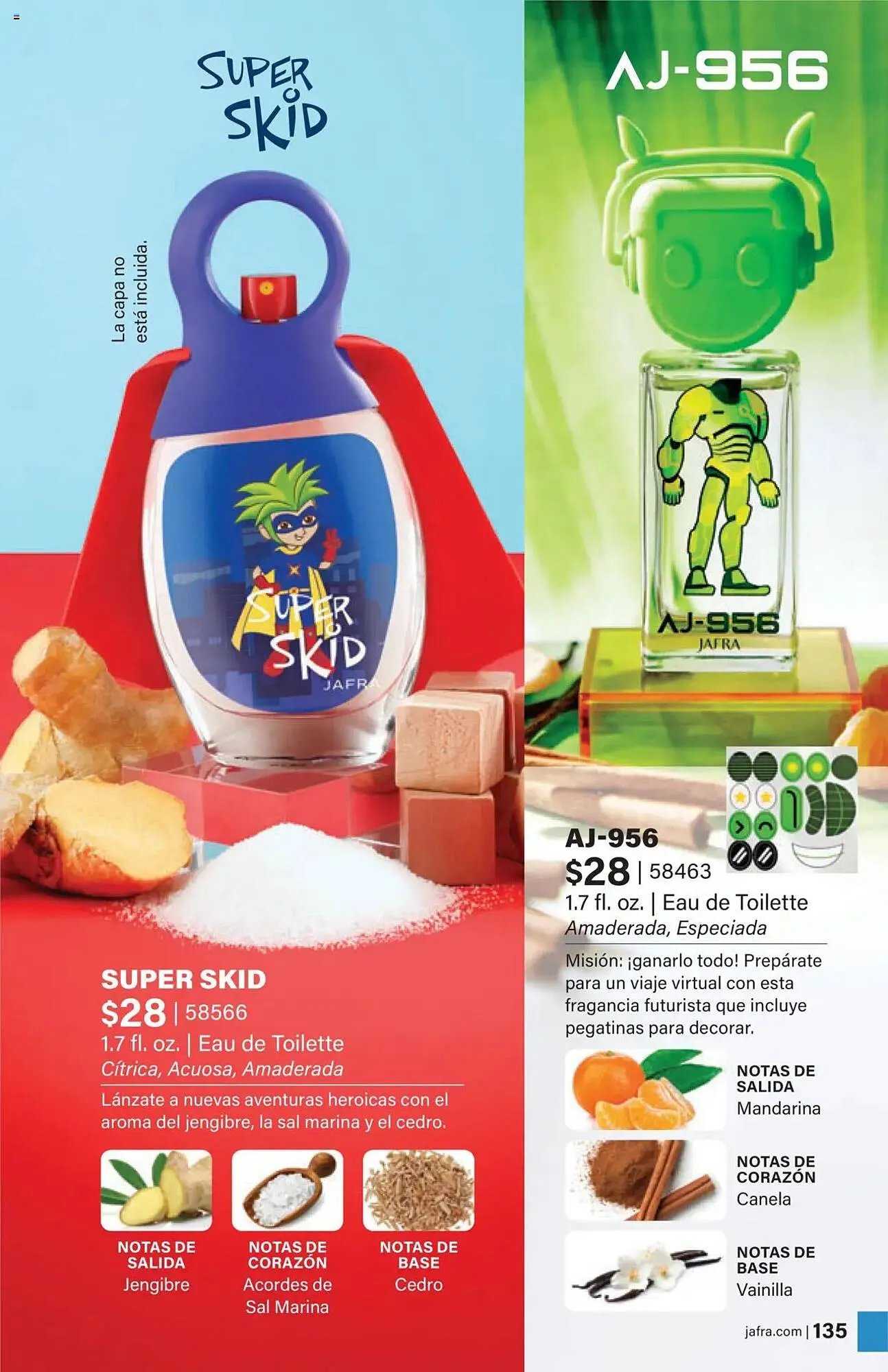 Catálogo de Folleto JAFRA 1 de agosto al 31 de diciembre 2025 - Página 135