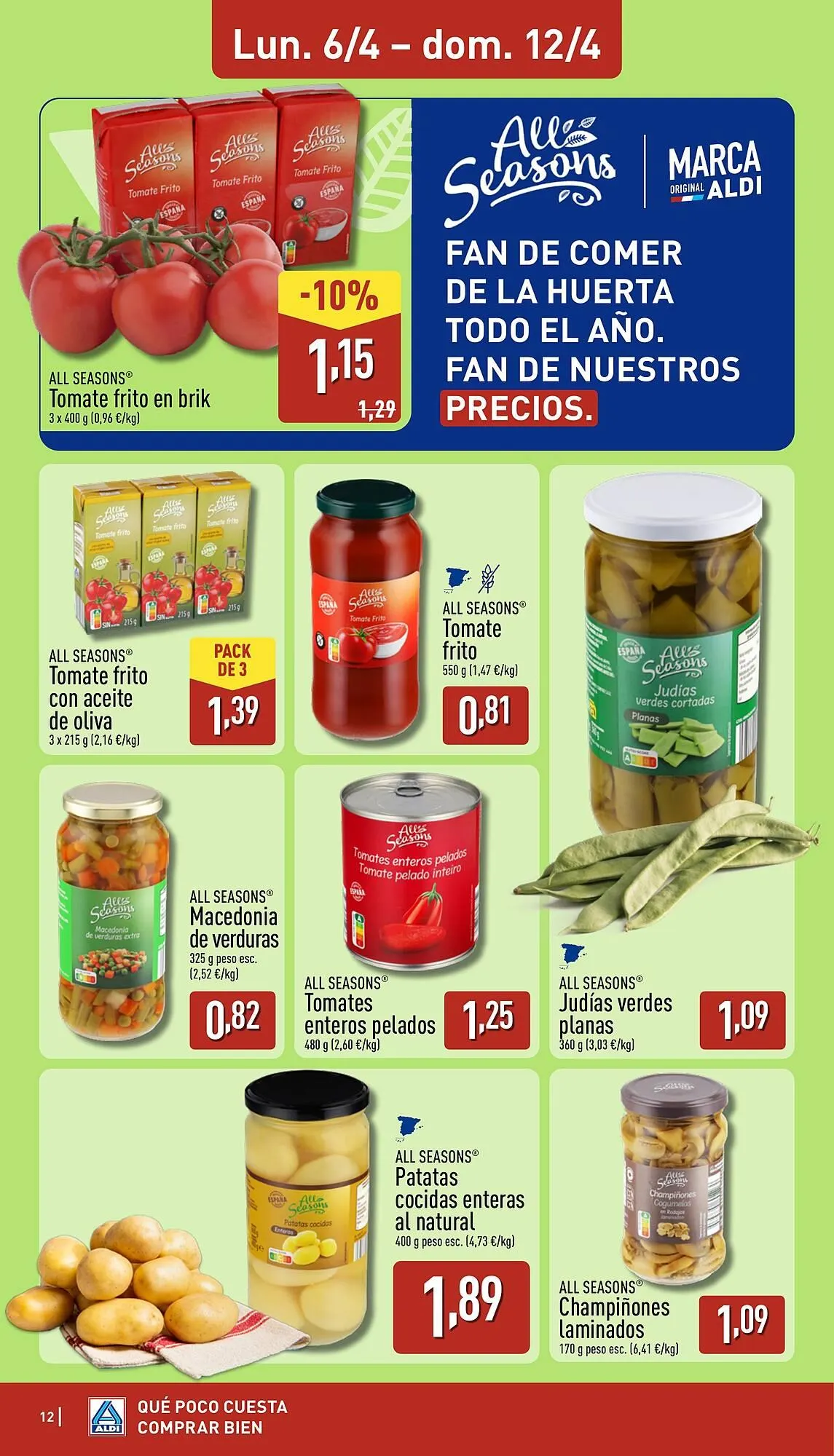 Catálogo de Folleto ALDI 6 de abril al 12 de abril 2026 - Página 12