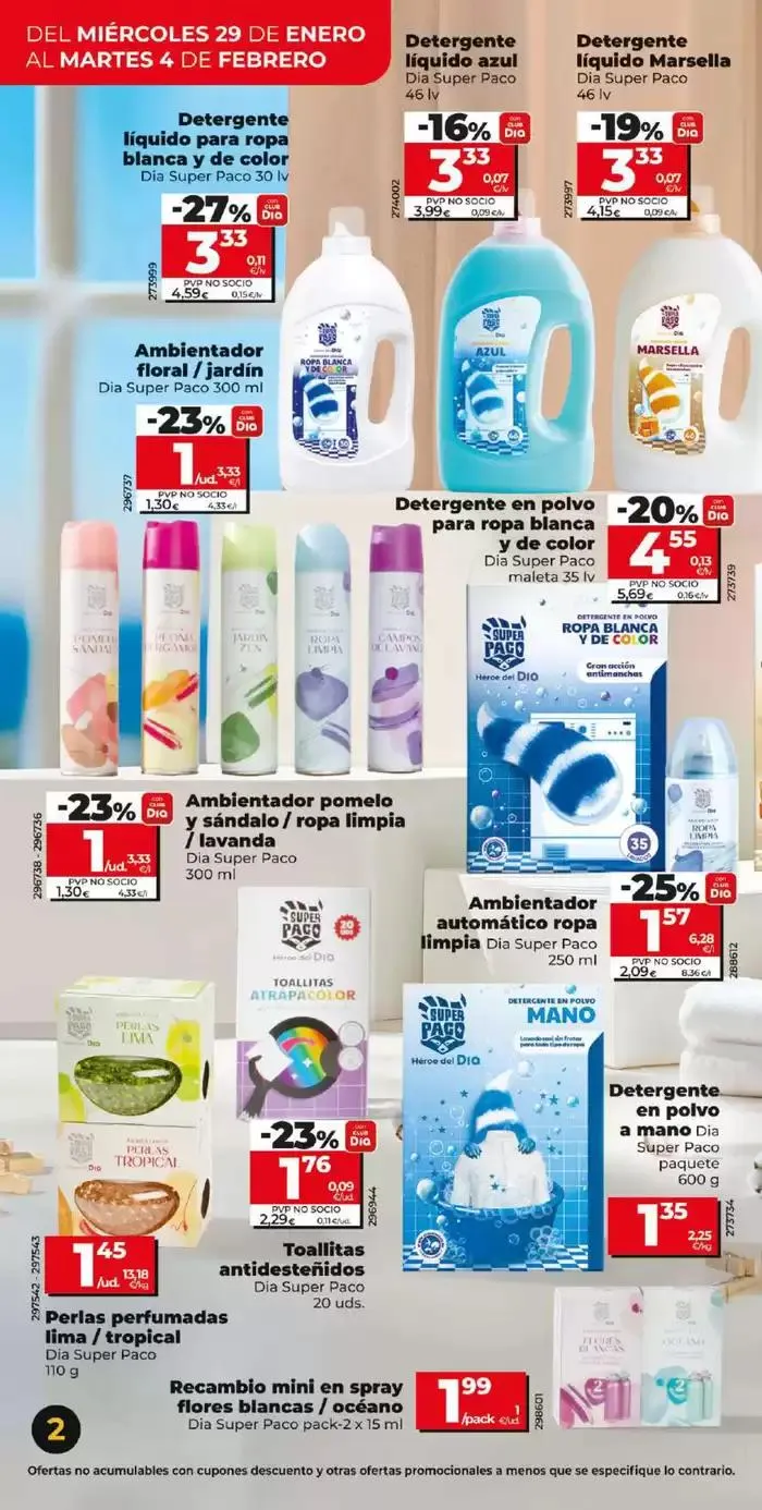 Catálogo de Nueva calidad Dia del 29/01 al 4/02 29 de enero al 4 de febrero 2025 - Página 2
