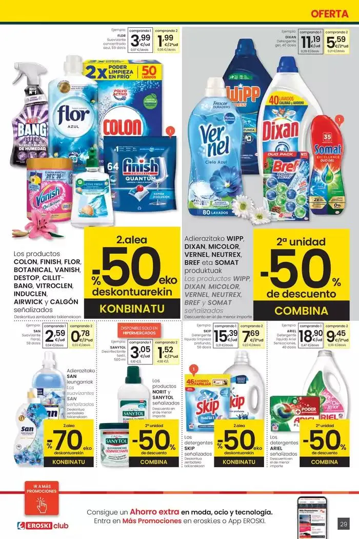 Catálogo de AUKERA OFERTA HIPERMERKATUAK EROSKI 15 de mayo al 27 de mayo 2025 - Página 29