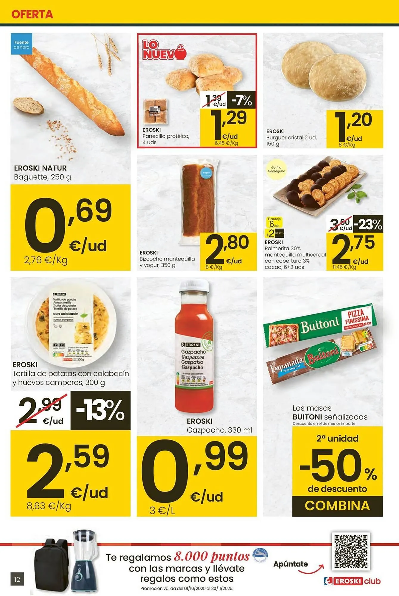 Catálogo de Folleto Eroski 13 de noviembre al 25 de noviembre 2025 - Página 12