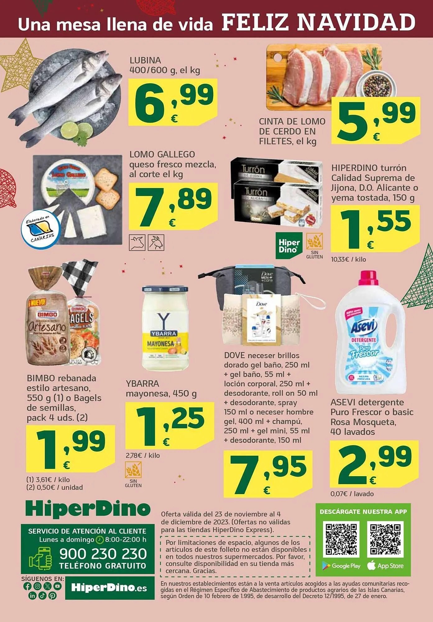 Catálogo de Folleto HiperDino 23 de noviembre al 4 de diciembre 2023 - Página 36