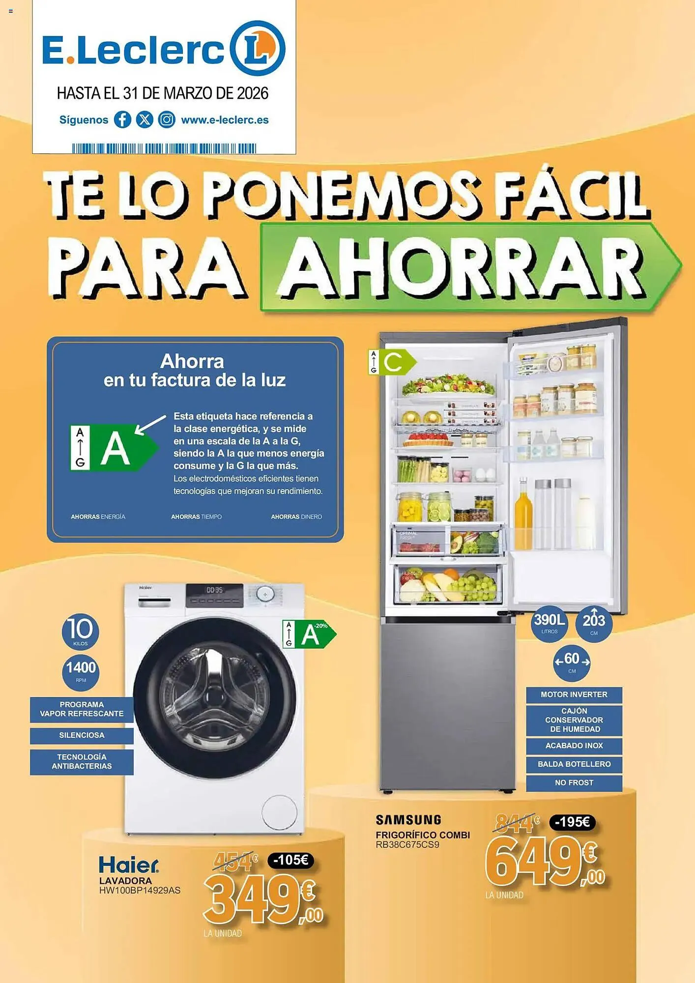 Catálogo de Catálogo E.Leclerc 3 de marzo al 31 de marzo 2026 - Página 1