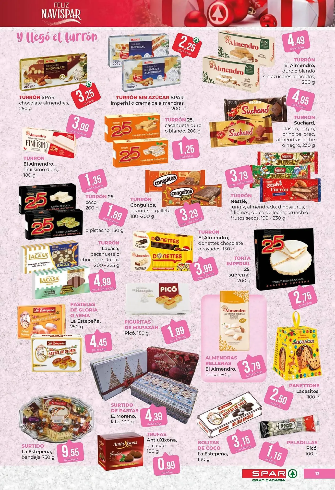 Catálogo de Folleto SPAR Gran Canaria 2 de diciembre al 11 de diciembre 2025 - Página 13