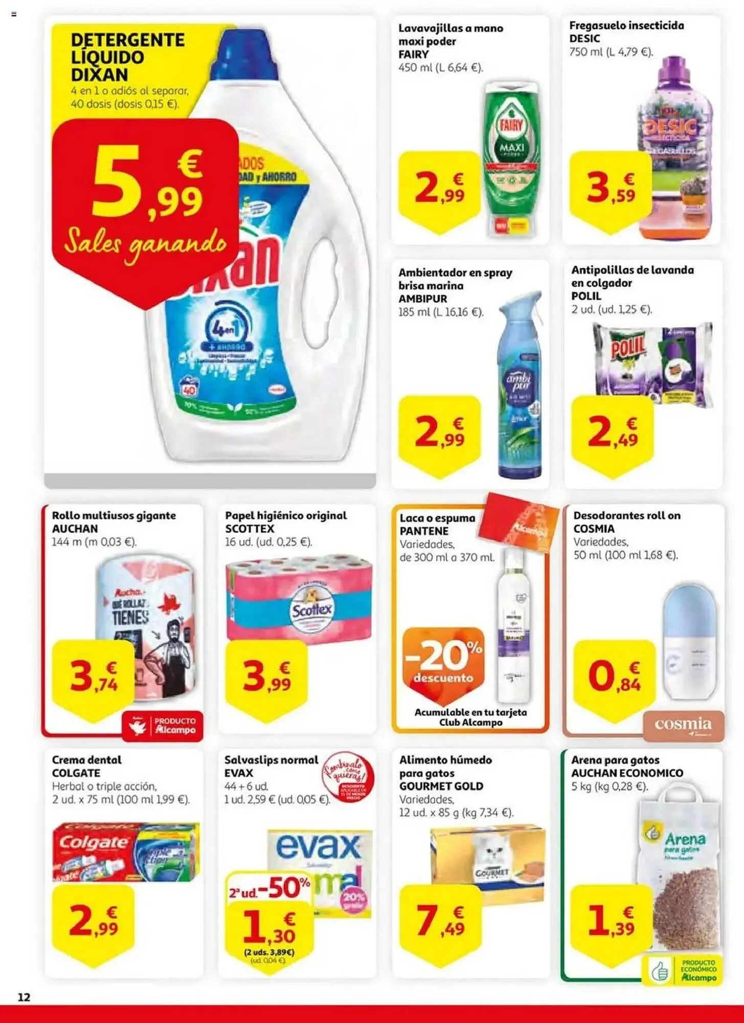 Catálogo de Folleto Alcampo 8 de abril al 21 de abril 2025 - Página 12