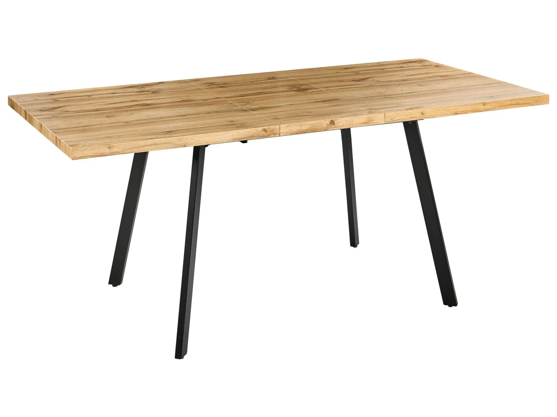 Mesa de comedor extensible HARLOW Marrón 140/180 cm 90 cm