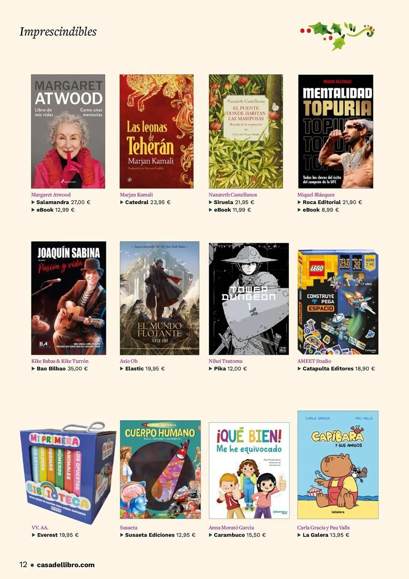 Catálogo de Catálogo Casa del Libro 19 de noviembre al 31 de enero 2026 - Página 12