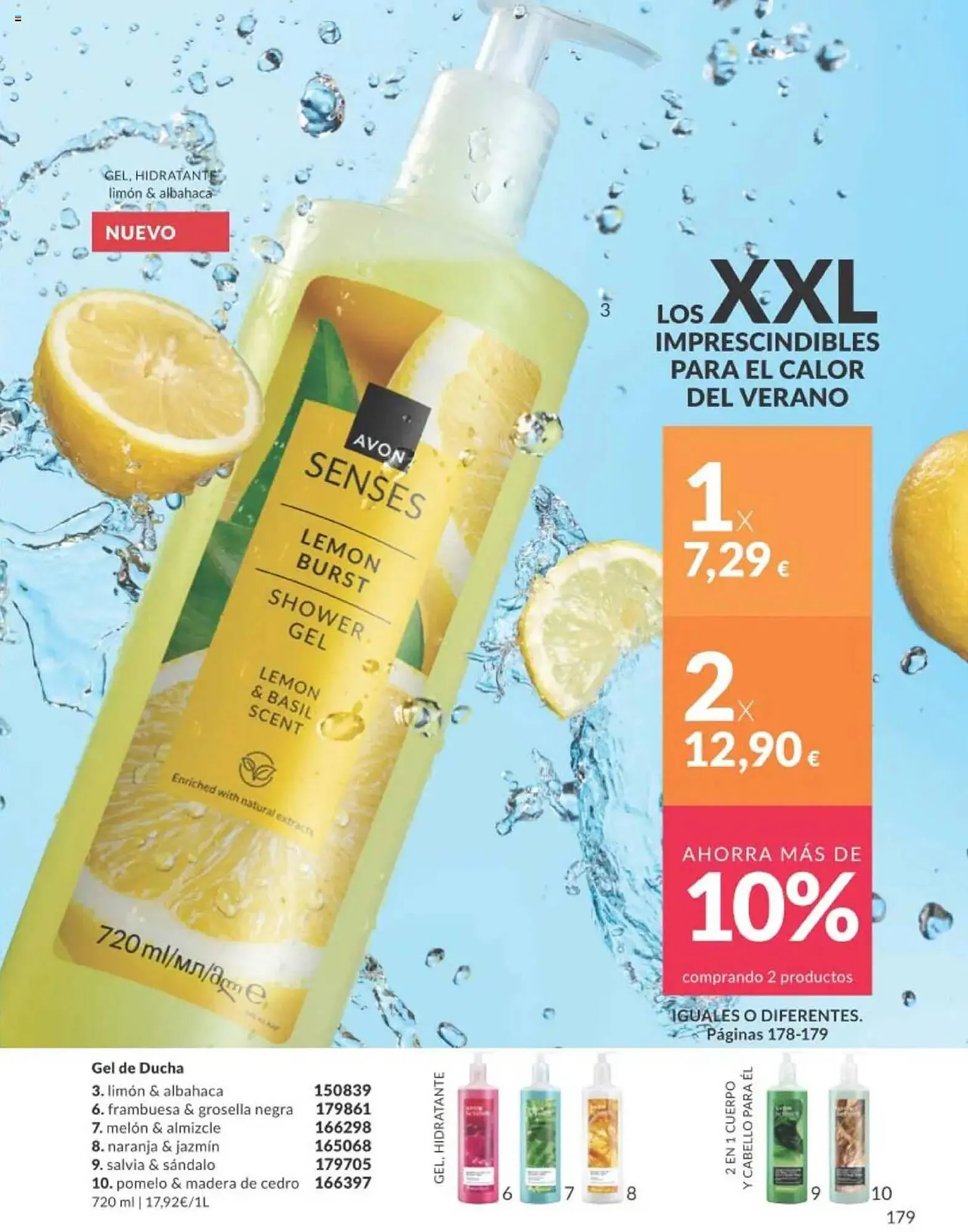 Catálogo de Folleto AVON 1 de agosto al 31 de agosto 2025 - Página 179