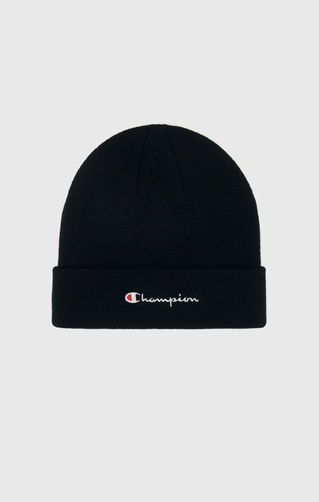 Black Gorro de punto con logotipo