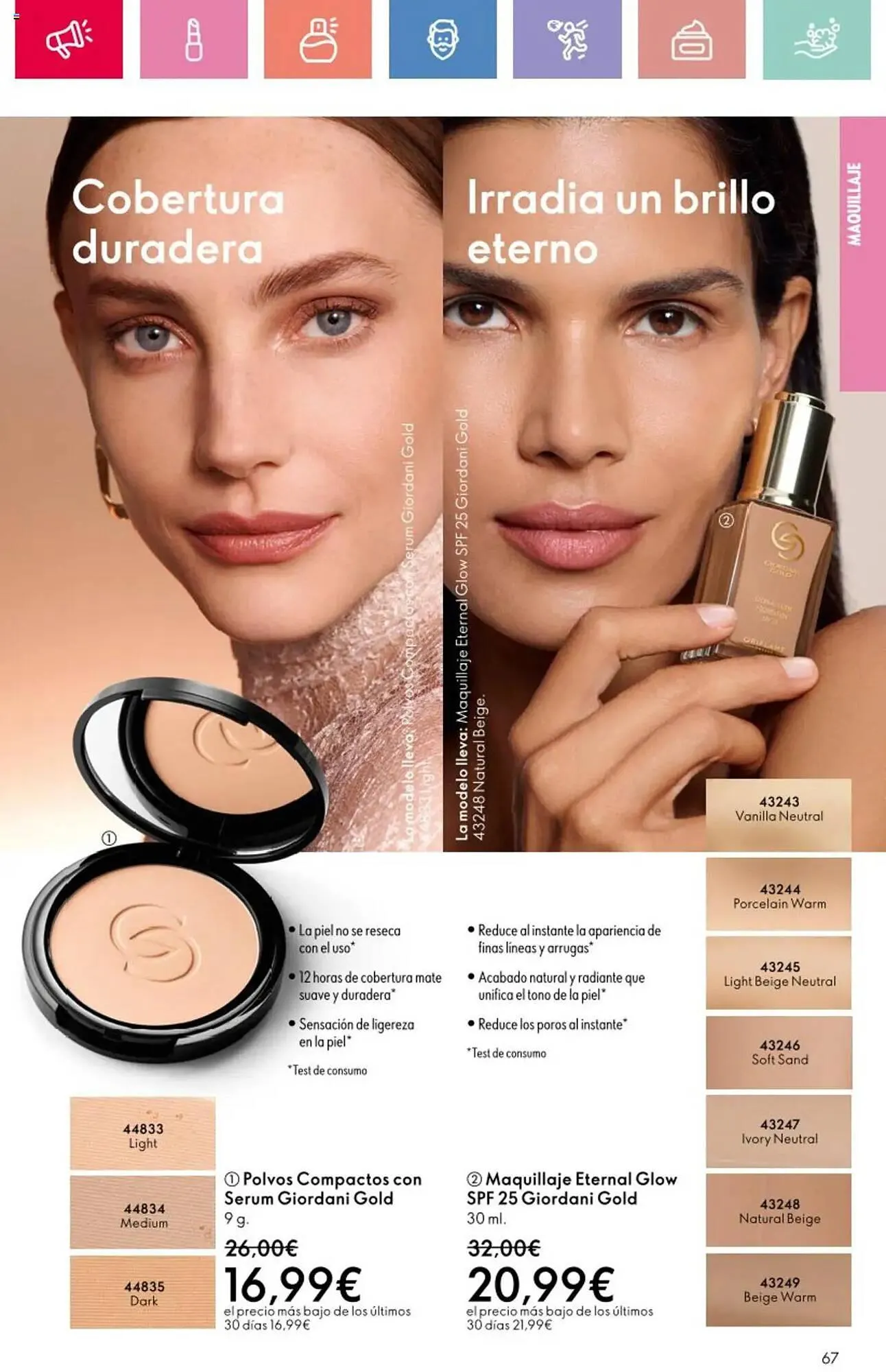Catálogo de Folleto Oriflame 22 de junio al 12 de julio 2025 - Página 67