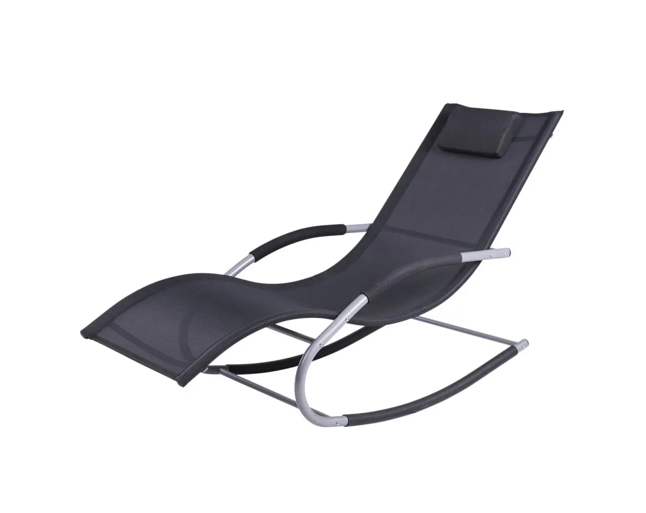 Tumbona Mecedora Outsunny 84A-091V01