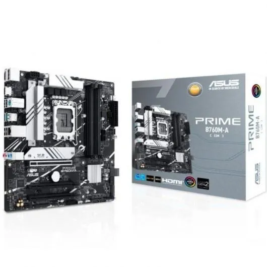 PLACA BASE 1700 ASUS PRIME B760M-A CSM mATX DDR5