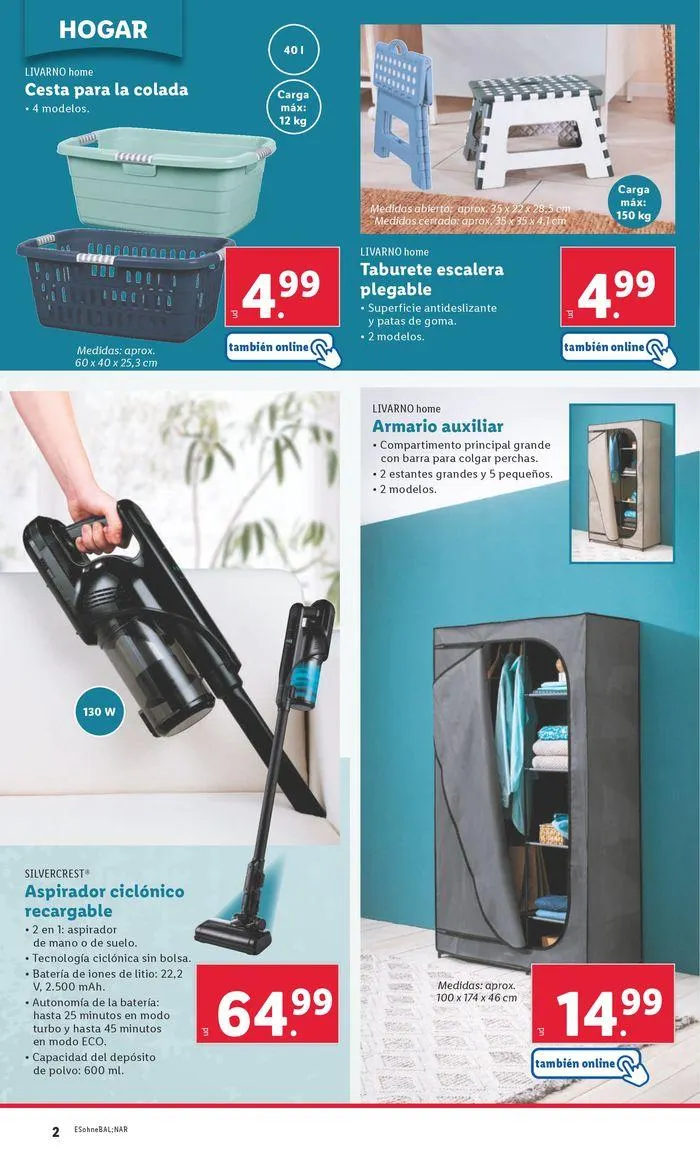 Catálogo de  ¡Bazar Lidl! 29 de julio al 4 de agosto 2024 - Página 2