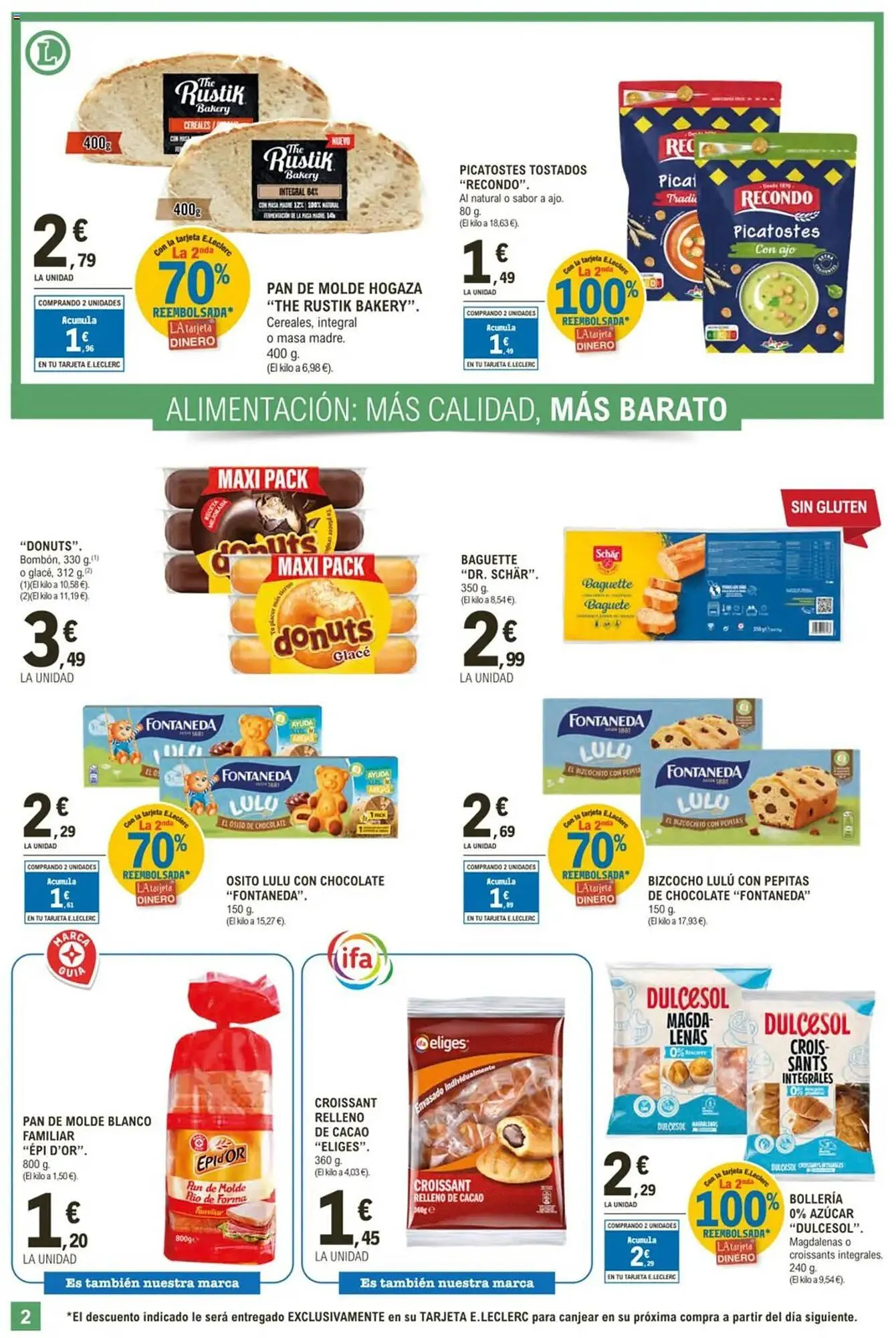 Catálogo de Folleto E.Leclerc 2 de julio al 13 de julio 2025 - Página 2