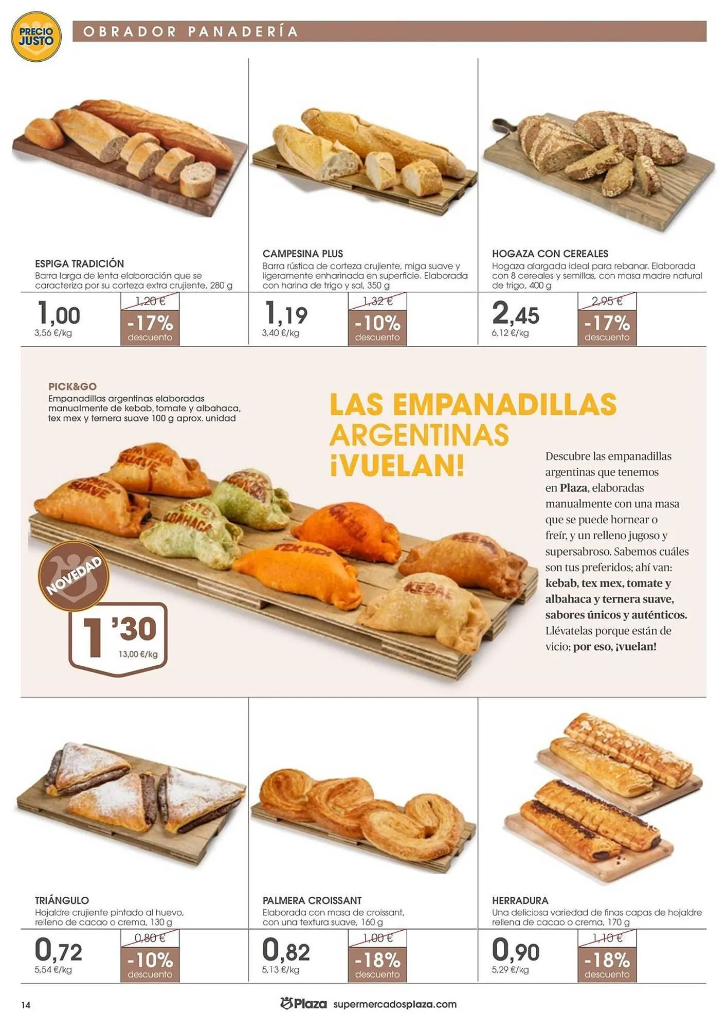 Catálogo de Folleto Supermercados Plaza 9 de enero al 21 de enero 2026 - Página 14