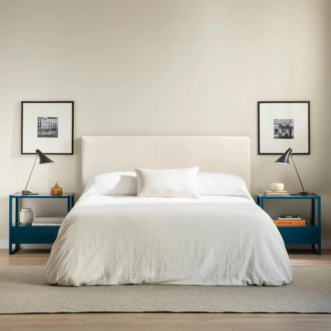 Cabecero tapizado desenfundable personalizable