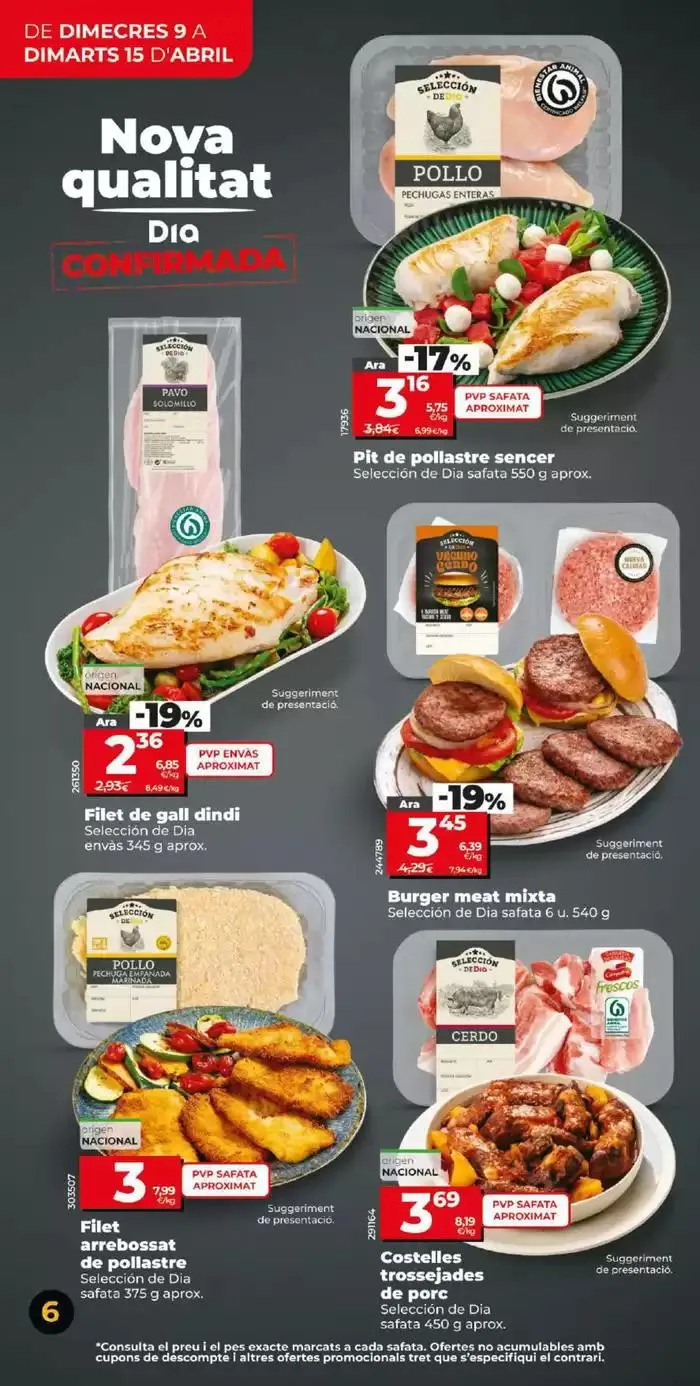 Catálogo de El teu nou Dia del 09/04 al 15/04 9 de abril al 15 de abril 2025 - Página 6