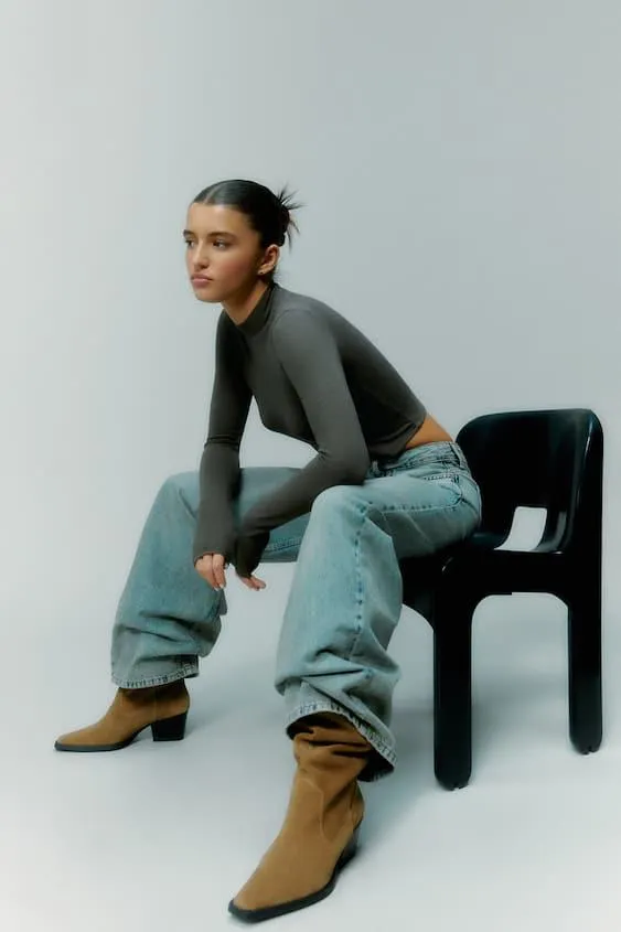 BOTAS ALTAS COWBOY PIEL