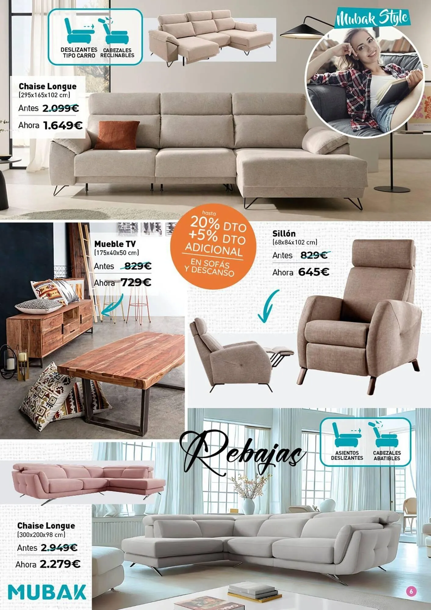 Catálogo de Folleto Mubak 1 de julio al 31 de agosto 2025 - Página 6