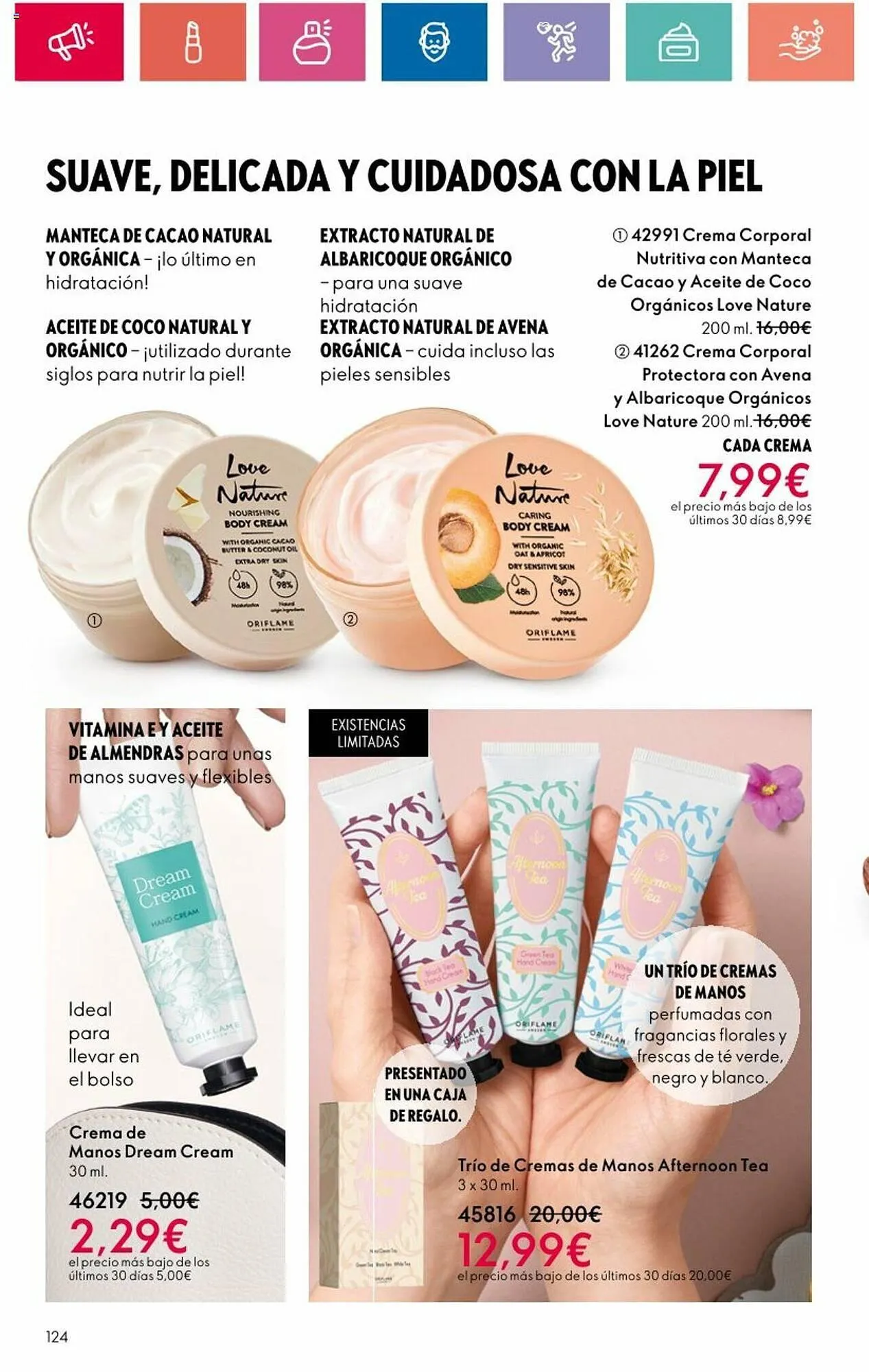 Catálogo de Folleto Oriflame 7 de mayo al 27 de mayo 2024 - Página 124