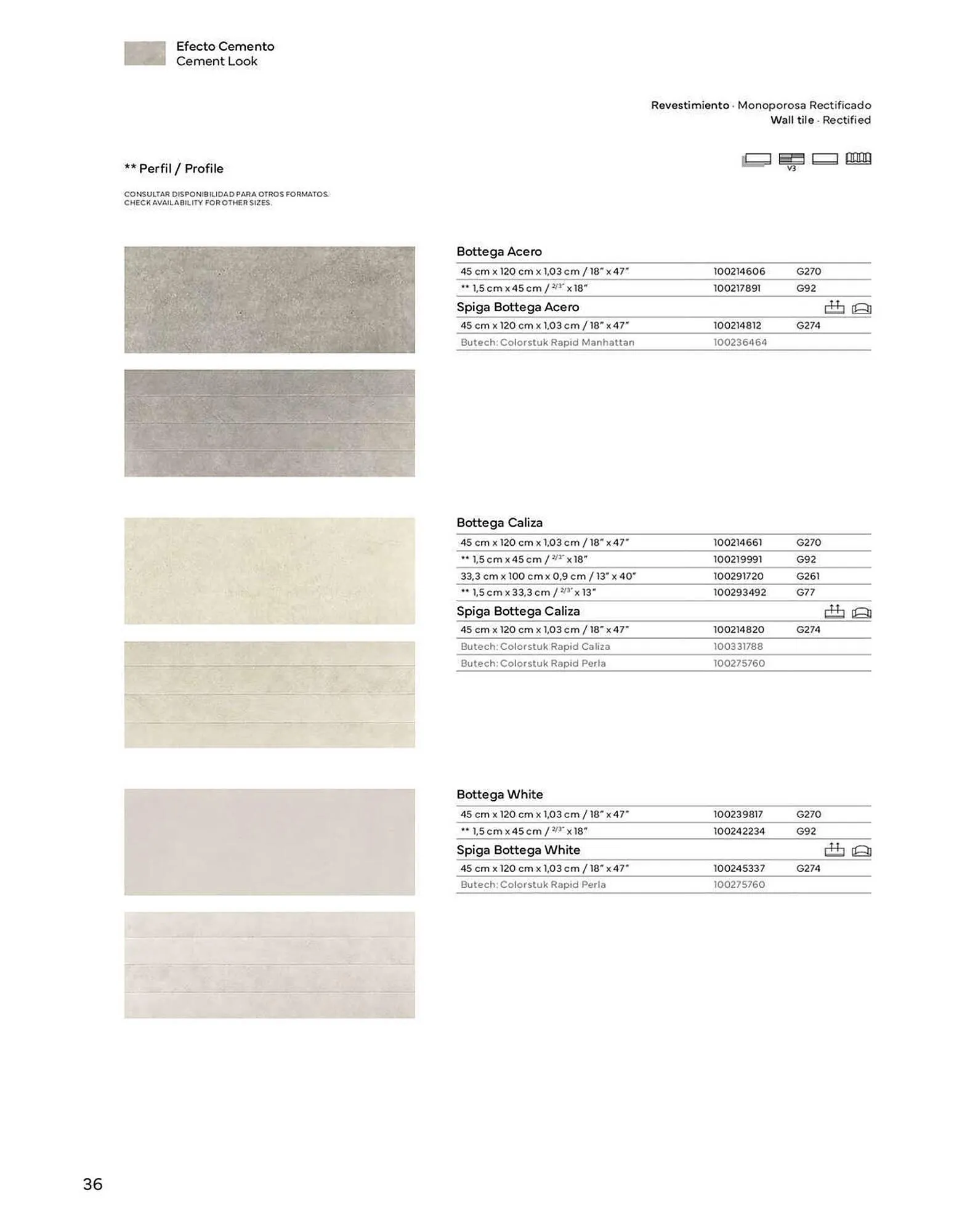 Catálogo de Folleto Porcelanosa 4 de enero al 1 de enero 2024 - Página 38