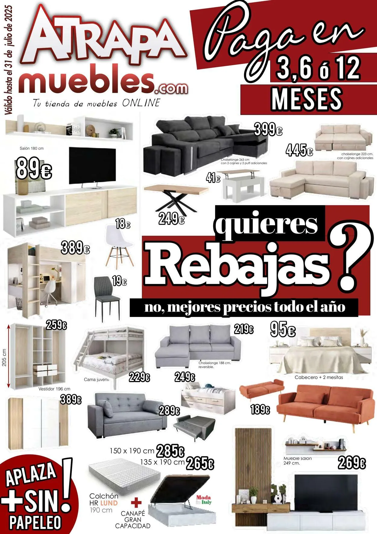 Atrapamuebles Oferta actual - 1