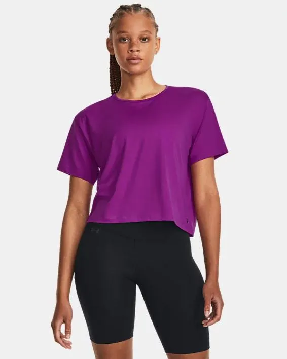 Damesshirt UA Motion met korte mouwen