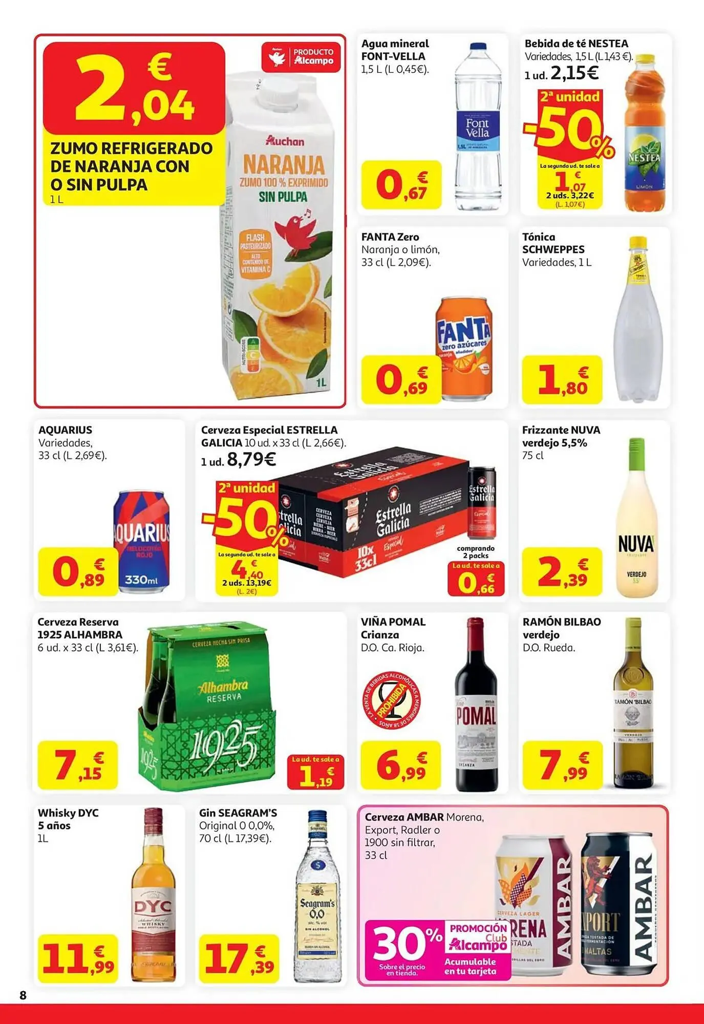 Catálogo de Folleto Alcampo 20 de abril al 4 de mayo 2026 - Página 8