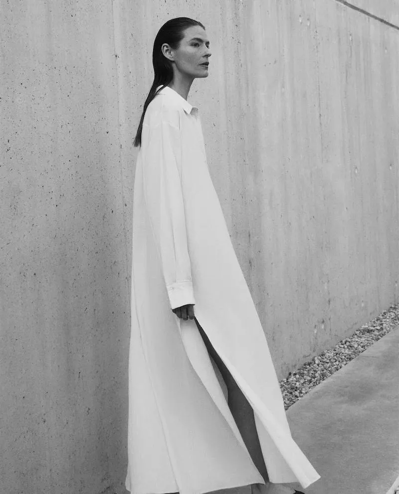 VESTIDO PLAYA ALGODÓN CAMISERO