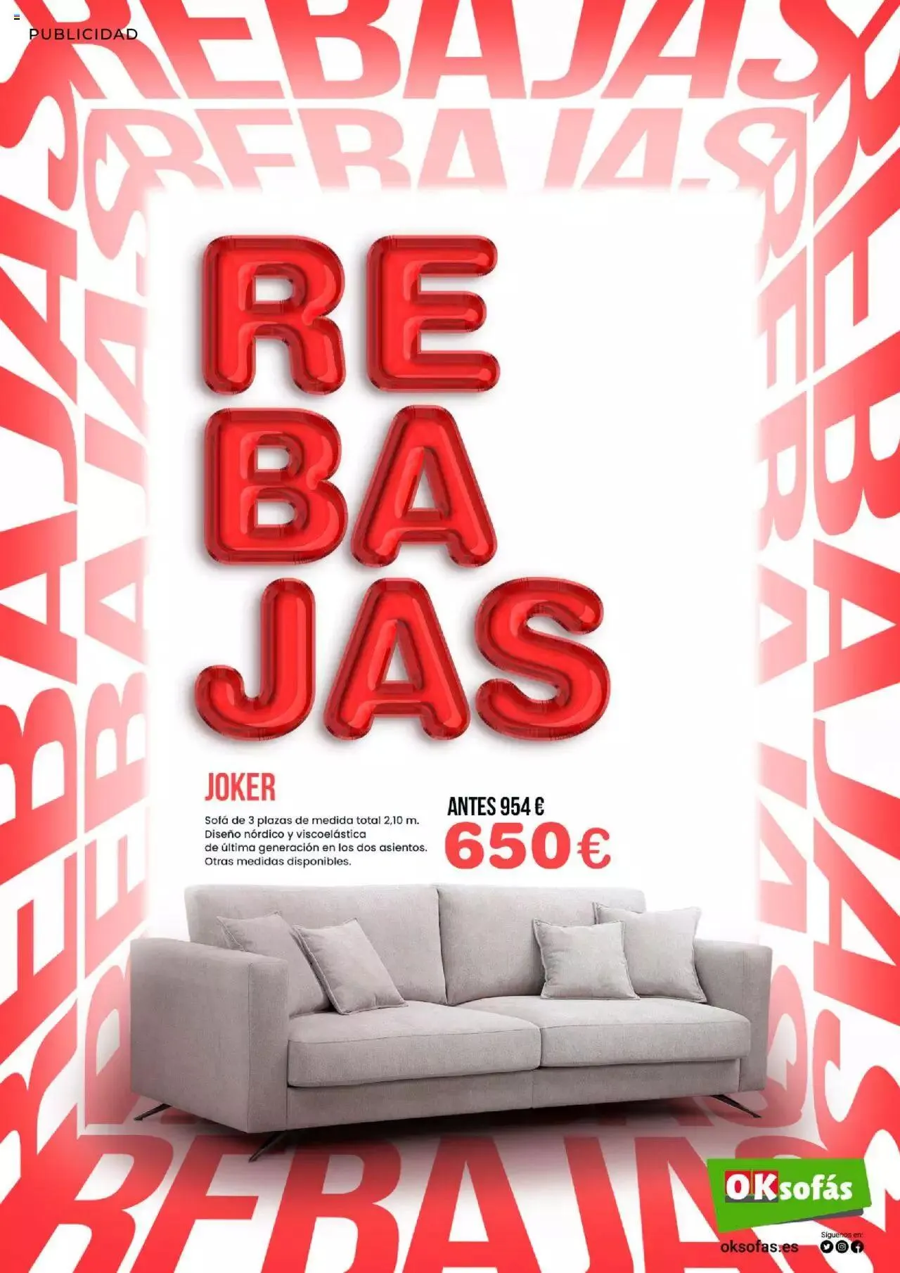 Catálogo de OKsofás - Folleto Castellano 7 de enero al 31 de diciembre 2023 - Página 1